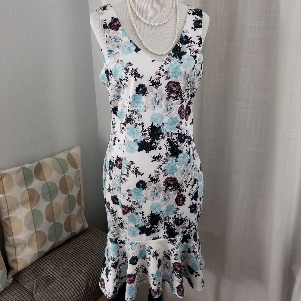 ASOS Floral midi dress